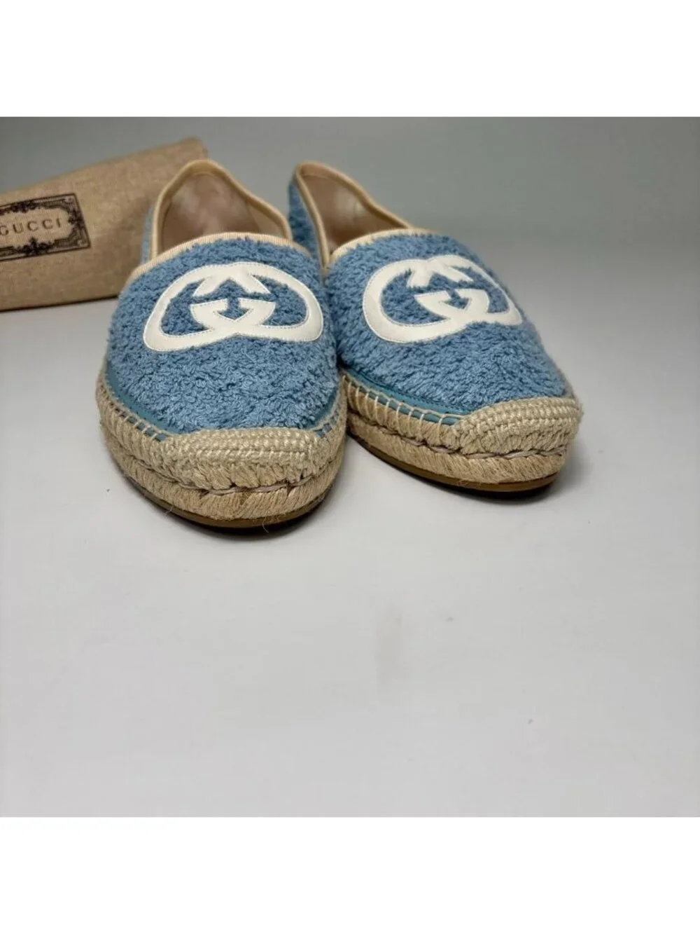 Gucci Espadrilles Slip Ons Interlocking G Shoes
